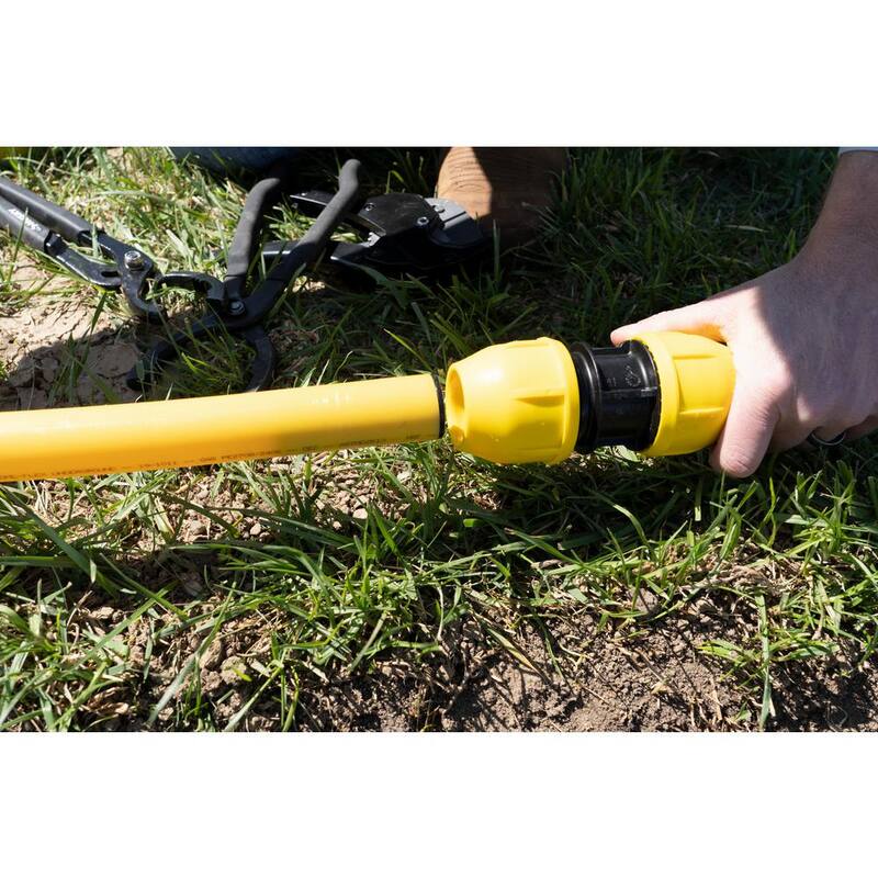 1 in. IPS x 500 ft. DR 11 Underground Yellow Polyethylene Gas Pipe