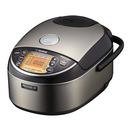 Zojirushi NP-NWC10XB Pressure Induction Heating Rice Cooker Warmer Black