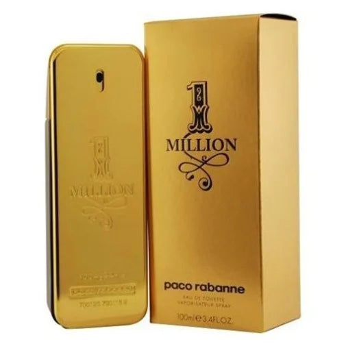 1 Million by Paco Rabanne 3.4 oz Eau De Toilette Spray for Men